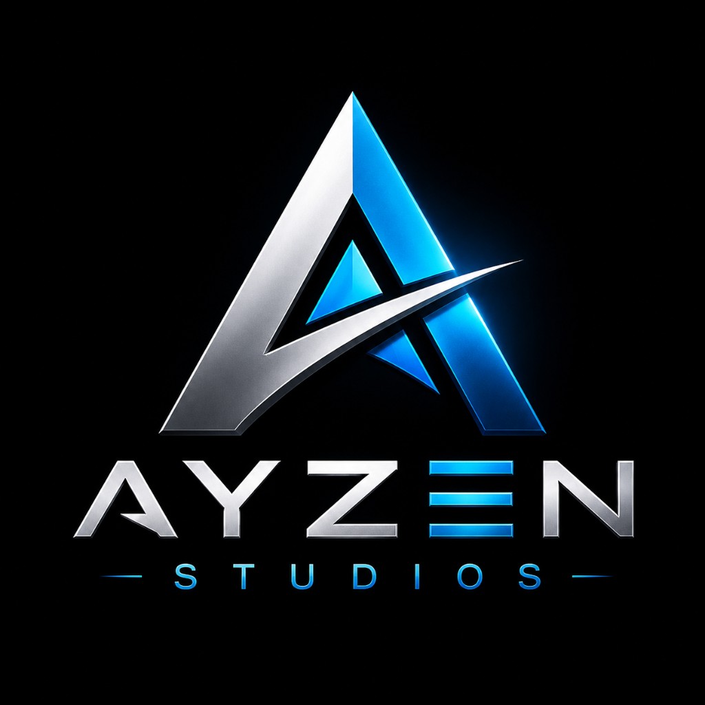 Ayzen Studios — scan this image to see the Web AR demo